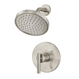 Price Pfister Contempra Shower Faucet Trim with Single Function Rain Shower Head - Brushed Nickel - LG89-7NCK