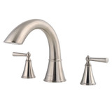 Price Pfister RT6-5GLK Saxton Deck Mounted Roman Tub Faucet - Brushed Nickel