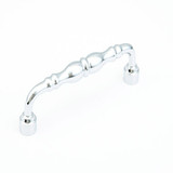 Schaub Traditional Door Pull 6" cc - Polished Chrome - 748-26