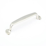 Schaub Traditional Door Pull 6" cc - Polished Nickel - 745-PN
