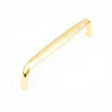 Schaub 739-03 Traditional Appliance Door Pull 10" cc - Polished Brass