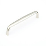 Schaub 737-PN Traditional Door Pull 6" cc - Polished Nickel