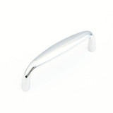 Schaub Traditional Door Pull 4" cc - Polished Chrome - 732-26