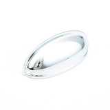 Schaub Traditional Cup Door Pull 3" cc - Polished Chrome - 731-26