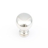 Schaub Traditional Door Knob 1-1/4" diam - Polished Nickel - 706-PN