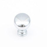 Schaub Traditional Door Knob 1-1/4" diam - Polished Chrome - 706-26