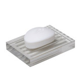 Valsan Pombo Pur Countertop Arcrylic Soap Dish Holder - Acrylic