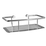 Valsan Classic M870CR D-Shape Soap & Shampoo Shower Shelf - Chrome