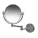 Valsan Classic Traditional Wall Mounted Magnifying Mirror x3 - Polished Nickel