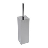 Valsan Braga Wall Mounted Square Toilet Brush Holder - Polished Nickel