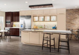 Kraftmaid Kitchen Cabinets -  Slab - Solid (ML) Maple in Natural