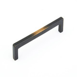 Schaub 788-6-AZ Vinci Door Pull 6" cc - Antique Bronze