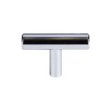 Top Knobs Hopewell 2" Length Bar Knob, Polished Chrome - M1887