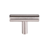 Top Knobs Hopewell 2" Length Bar Knob, Brushed Satin Nickel - M1885