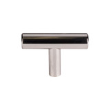 Top Knobs Hopewell 2" Length Bar Knob, Polished Nickel - M1888