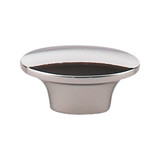 Top Knobs Dakota 1 1/2" Length Oval Knob, Polished Nickel - M1957