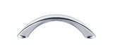 Top Knobs Arc 3" Center to Center Bar Pull, Polished Chrome - M1924