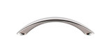 Top Knobs Arc 4" Center to Center Bar Pull, Polished Nickel - M1927
