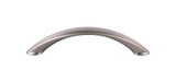 Top Knobs Arc 4" Center to Center Bar Pull, Brushed Satin Nickel - M1929