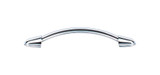Top Knobs Buckle 5 1/16" Center to Center Bar Pull, Polished Chrome - M1933