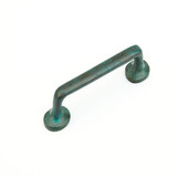 Schaub 777-VI Mountain Door Pull 4" cc - Verde Imperiale