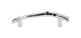 Top Knobs Aspen II Twig 5" Center to Center Bar Pull, Polished Chrome - M1964