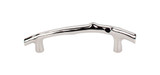 Top Knobs M1965 Aspen II Twig Pull 5" (c-c) - Polished Nickel
