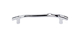Top Knobs Aspen II Twig 12" Center to Center Appliance Pull, Polished Chrome - M1970