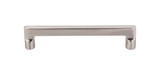 Top Knobs  M1975 Aspen II Flat Sided Pull 6" (c-c) - Brushed Satin Nickel