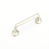 Schaub 777-AS Mountain Door Pull 4" cc - Antique Silver
