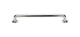 Top Knobs Aspen II Rounded 12" Center to Center Appliance Pull, Polished Nickel - M1998