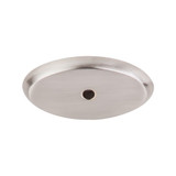 Top Knobs M2014 Aspen II Oval Backplate 1 3/4" - Brushed Satin Nickel