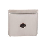 Top Knobs M2017 Aspen II Square Backplate 7/8" - Brushed Satin Nickel
