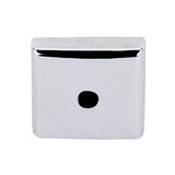 Top Knobs M2018 Aspen II Square Backplate 7/8" - Polished Chrome