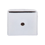 Top Knobs M2021 Aspen II Square Backplate 1 1/4" - Polished Chrome