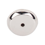 Top Knobs Aspen II Round Backplate 1 1/4", Polished Nickel - M2028
