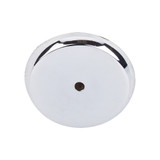 Top Knobs Aspen II Round Backplate 1 3/4", Polished Chrome - M2030
