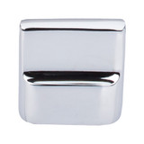 Top Knobs Aspen II Flat Sided 7/8" Center to Center Rectangle Knob, Polished Chrome - M2051