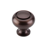 Top Knobs Ring 1 1/4" Diameter Round Knob, Oil Rubbed Bronze - M774