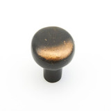 Schaub 773-AZ Mountain Door Knob 1-5/8" diam - Antique Bronze