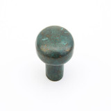 Schaub Mountain Door Knob 1-3/8" diam - Verde Imperiale - 772-VI