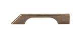 Top Knobs  TK14GBZ Sanctuary Tapered Bar Pull 5" (c-c) - German Bronze