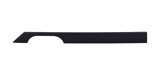 Top Knobs  TK16BLK Sanctuary Tapered Bar Pull 12" (c-c) - Flat Black