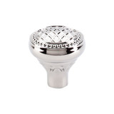Top Knobs TK173PN Trevi Round Knob 1 5/16" - Polished Nickel