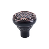 Top Knobs TK173TB Trevi Round Knob 1 5/16" - Tuscan Bronze