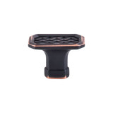 Top Knobs Tower Bridge 1 1/2" Length Geometric Knob, Umbrio - TK205UM