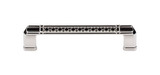 Top Knobs TK206PN Tower Bridge Pull 5" (c-c) - Polished Nickel