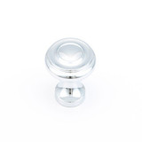 Schaub Traditional Door Knob 1-1/4" diam - Polished Chrome - 703-26
