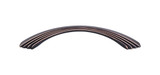 Top Knobs Sydney Flair 5" Center to Center Bar Pull, Umbrio - TK213UM