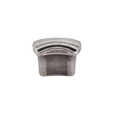 Top Knobs Victoria Falls 3/4" Center to Center Rectangle Knob, Antique Pewter - TK220PTA